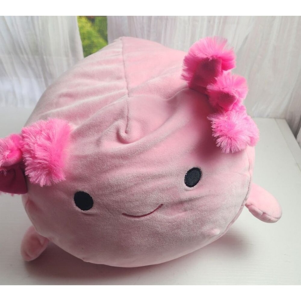 Smoochy Pals Axolotl (Salamander) Pink Plush